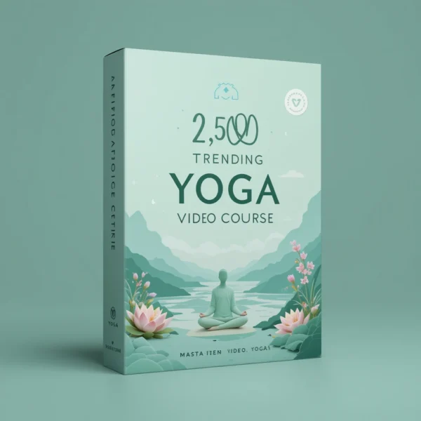 2,500 Trending Yoga Video Course