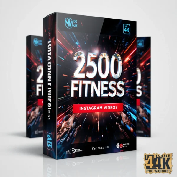 2500 Gym & Fitness Videos. Instagram Reels