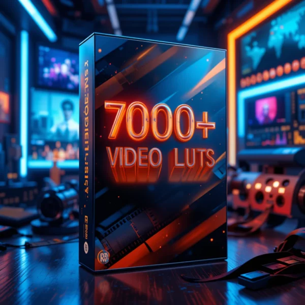 7000+ VIDEO LUTS BUNDLE