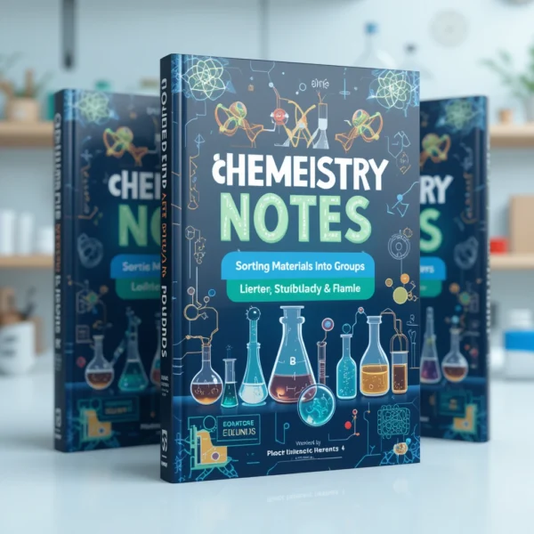 Chemistry notes  Grade 6 Notes Chapter_4_Sorting_Materials_into_Groups