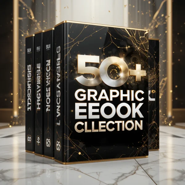 📚 50+ Graphic Design eBook Collection – Master Every Aspect of Design!