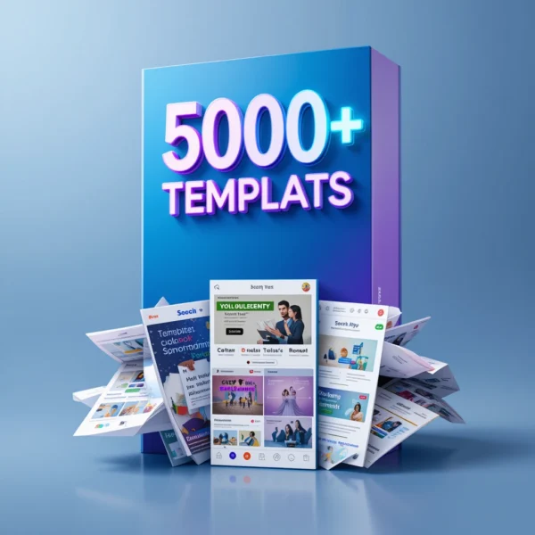 🎨 5000+ Canva Templates – The Ultimate Design Bundle!